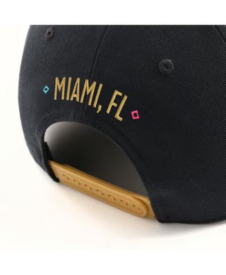 Men's Black/Anthracite Indiana Hoosiers 2025 College Football Playoff National Champions Locker Room Rise Structured Hat