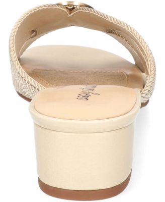 Women's Onyx Block Heel Slide Sandals