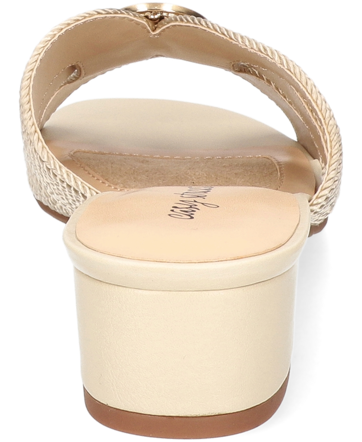 Easy Street Women's Onyx Block Heel Slide Sandals