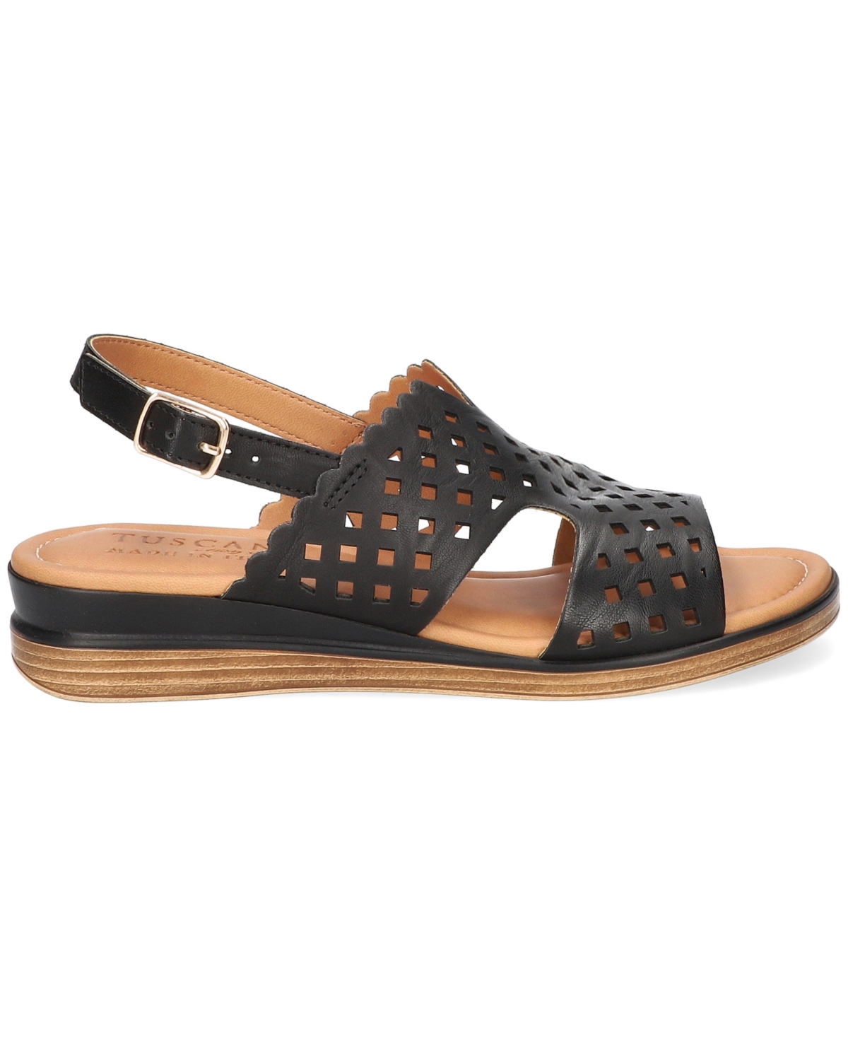 Easy Street Women's Martella Open Toe Wedge Sandals