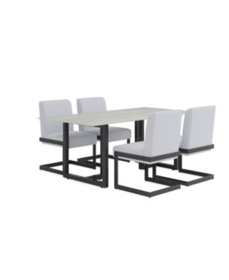Emila 5-Pc. Dining Set (Rectangular Table & 4 Chairs), Created for Macy's