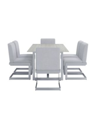  Emila 7-Pc. Dining Set (Rectangular Table & 6 Chairs), Created for Macy's