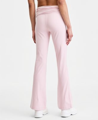 Women's Studio Foldover Waist Flare Leggings