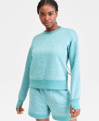 Women's Quilted Reversible Crewneck Sweatshirt