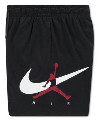 Boys' 8-20 Graphic Varsity-Style Mesh Shorts