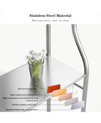 Freestanding Bathroom Organizers and Storage, Bathroom Organizer Space Saver Easy Assembly