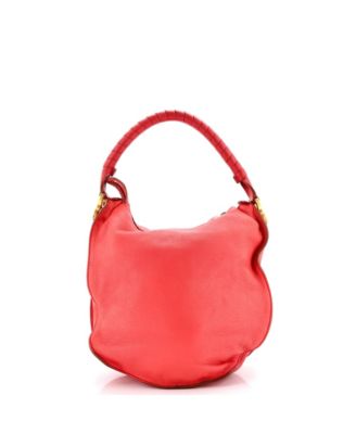 Small Marcie Hobo Leather