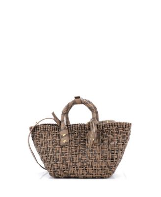 XS Bistro Panier Bag BB Monogram Coated Canvas