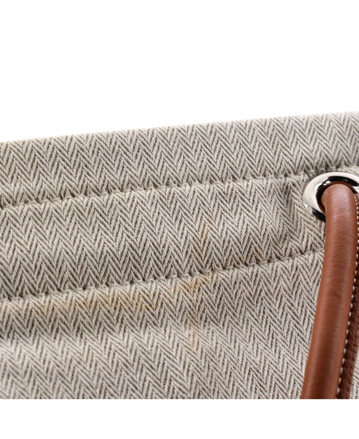 Pre-Owned HERMES Mm Aline Bag Toile