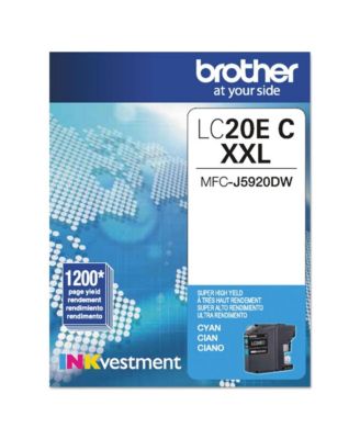 LC20EC INKvestment 1,200 Page-Yield Super High-Yield Ink - Cyan