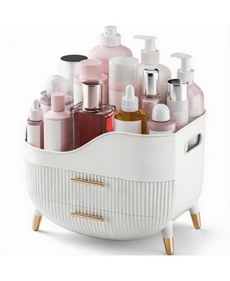 Large Capacity Makeup Organizer with Drawers for Skincare