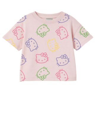 Girls' 2T-6X Short-Sleeve T-Shirt and Skort, 2-Piece Set