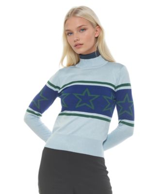 Women's Lisa Star Mock Neck Sweater