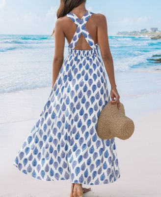 Women's Jet Life Geo Maxi Beach Dress