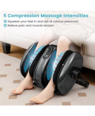 Foot and Calf Massager with Heat for Blood Circulation Pain Relief