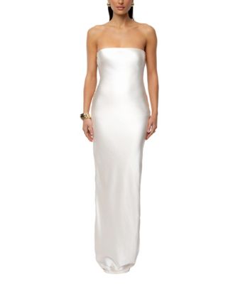 Women's Regal Rising Satin Maxi Dress