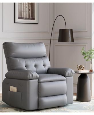 27'' Oversized Massage Recliner Chair for Adults, Lounge Recliner with Vibrating and Heating