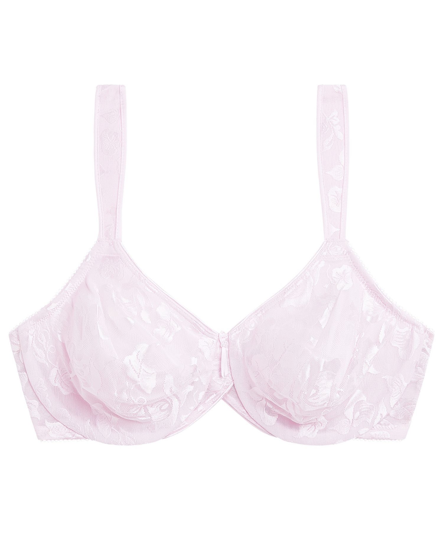 Women's Awareness Full Figure Seamless Underwire Bra 85567, Up To I Cup