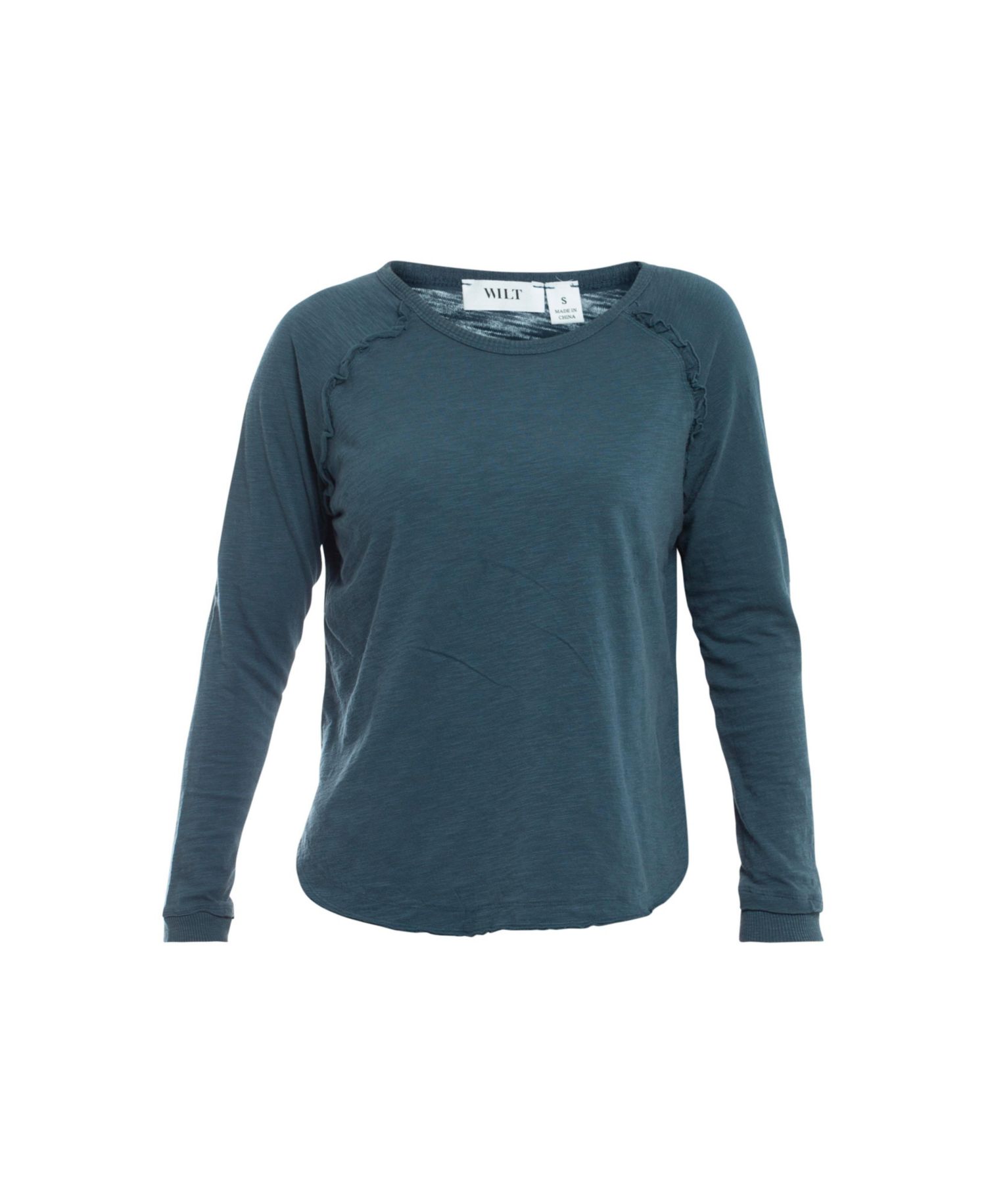 Women's Clothing Raglan Long Sleeve Tee