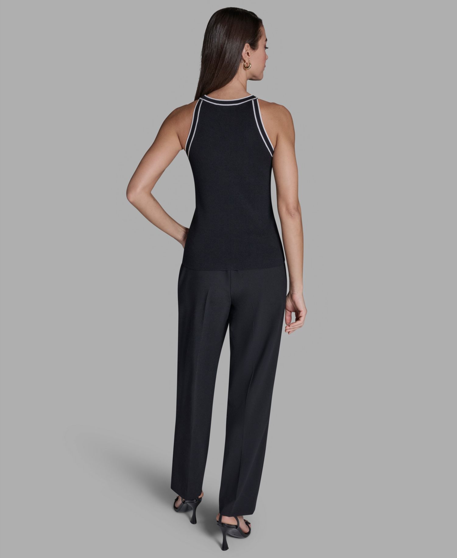 Women's Crewneck Sleeveless Tank Top