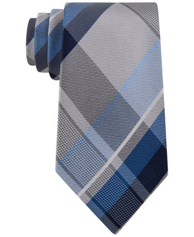 Geoffrey Beene Men's Far and Wide Classic Plaid Tie