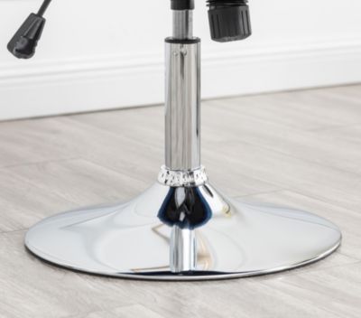 Velvet Upholstered Tufted Back Swivel Accent Chair