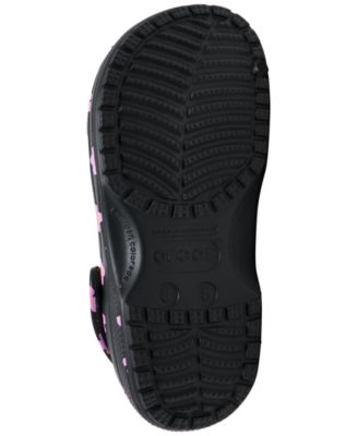 Little Girls Flowers Classic Clogs from Finish Line