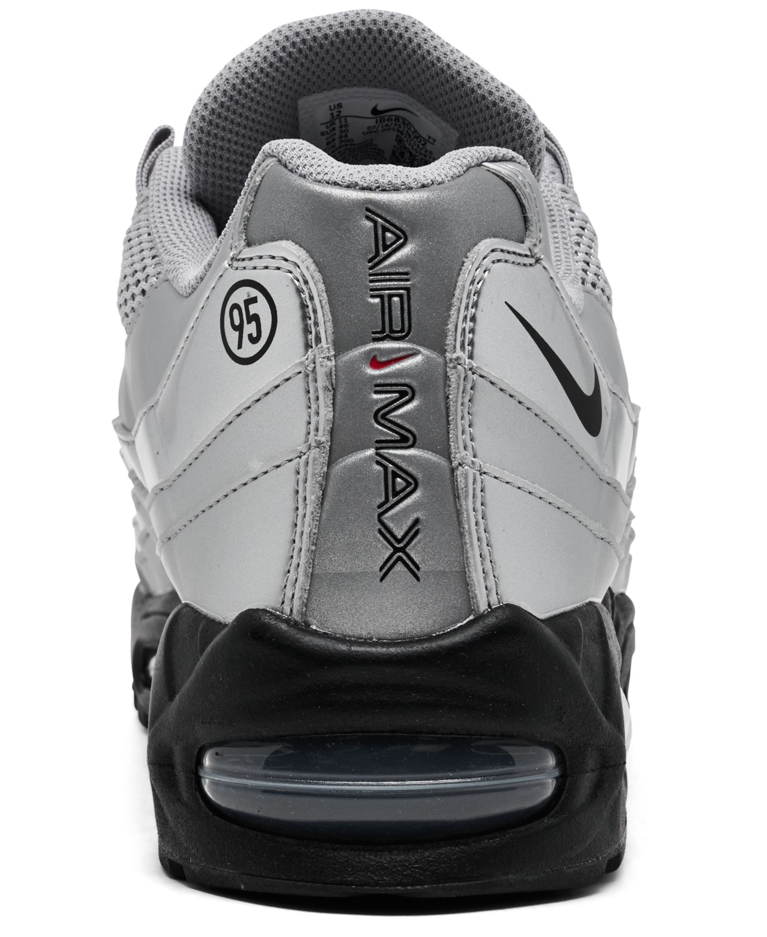 Men's Air Max 95 Big Bubble Total 90 Casual Sneakers from Finish Line
