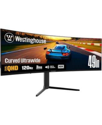 34" Curved Ultrawide Gaming Monitor, 180Hz, AMD FreeSync, 1500R Curve, 3440x1440, Built-in Speakers, 2xDP, 2xHDMI