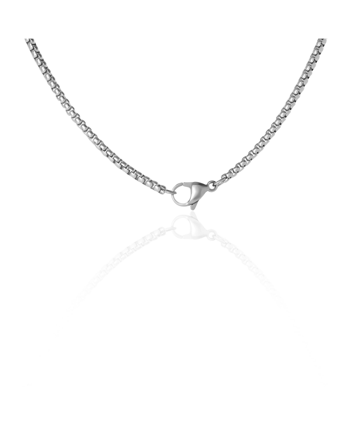 Lucky Brand Men s Dice Pendant Necklace - 22'' Stainless Steel Box Chain