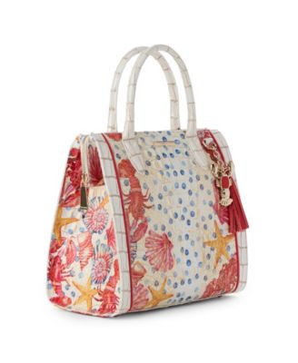 Caroline Chattaway Zipper Satchel Bag