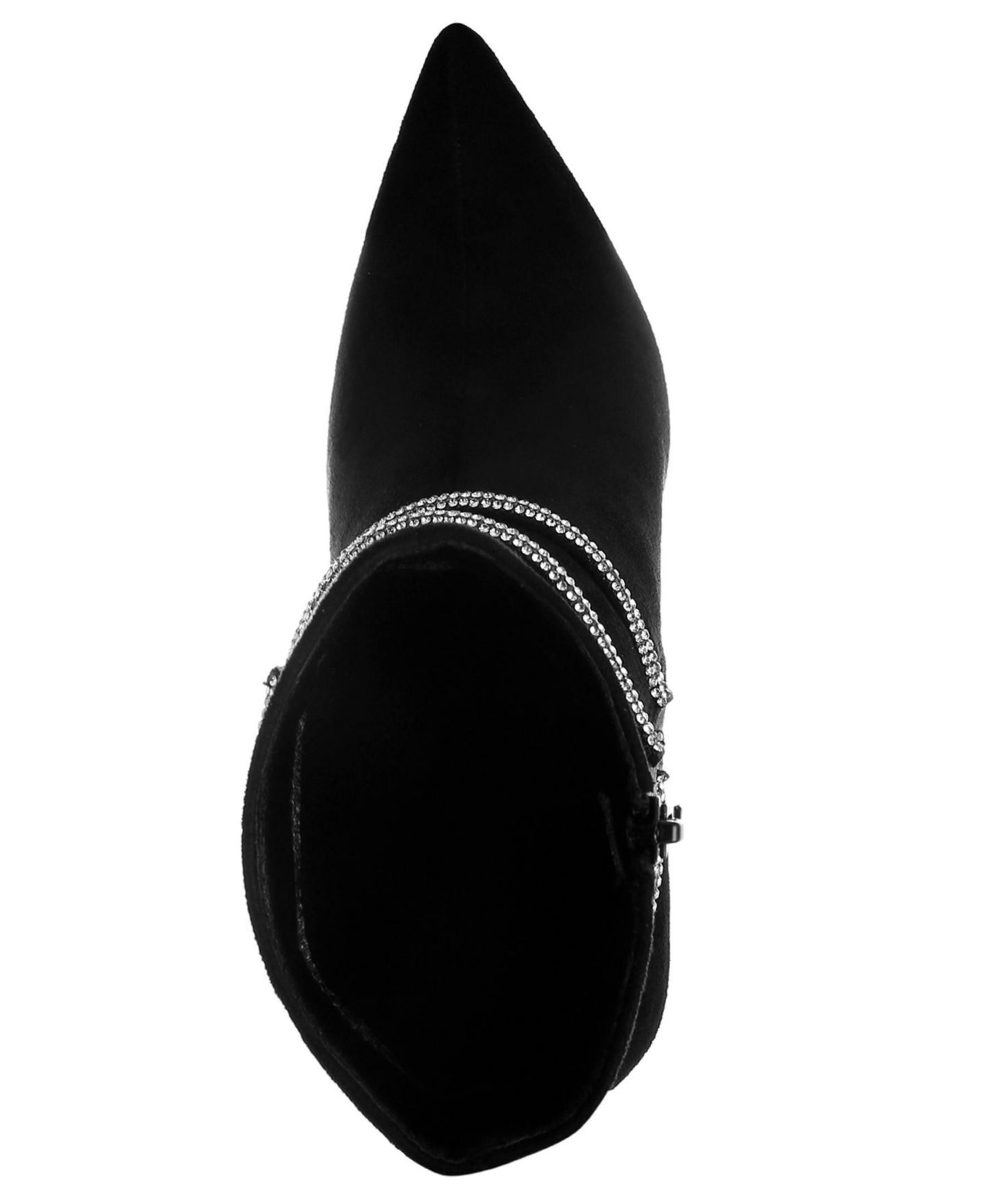 Женские ботинки London Rag Roda Rhinestone Wrap-Around Stiletto, цвет: Чёрный — фото 5