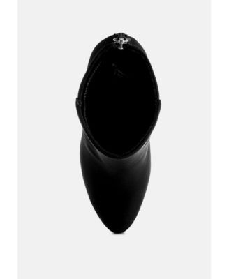 Womens Warley Block Heel Ankle Boots