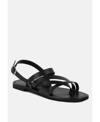 SLOANA Strappy Women's Flat Sandals