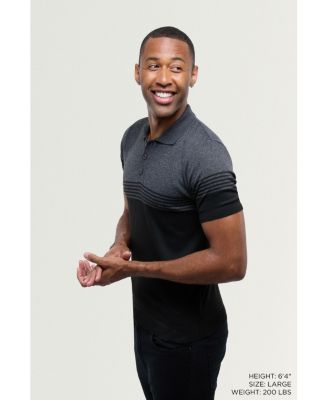 Men's Short Sleeve Sweater Polo