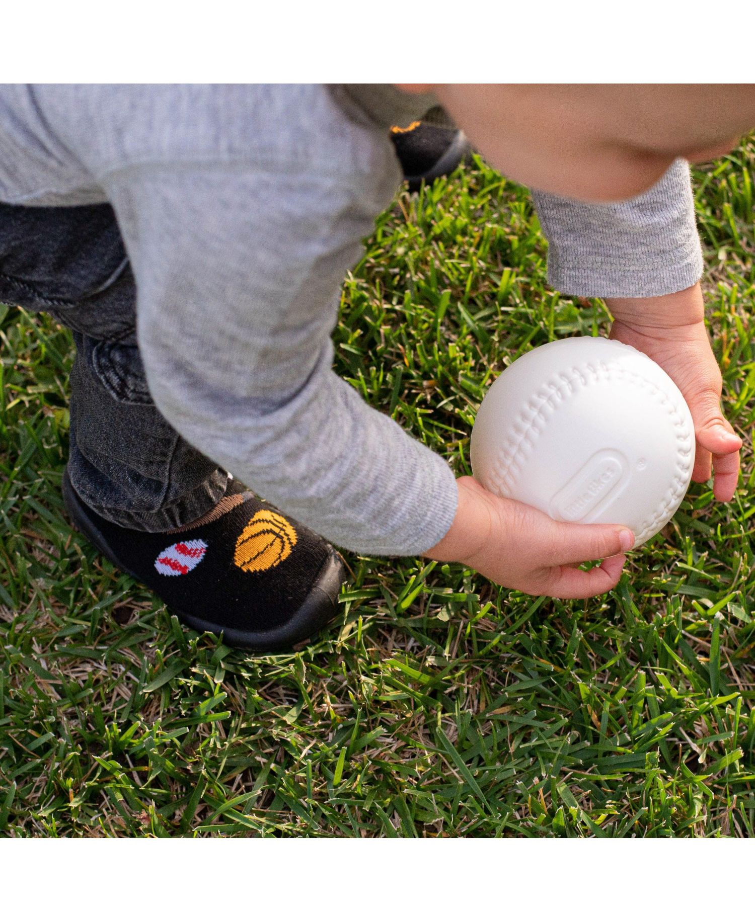 Baby Boy First Walk Sock Shoes Playball