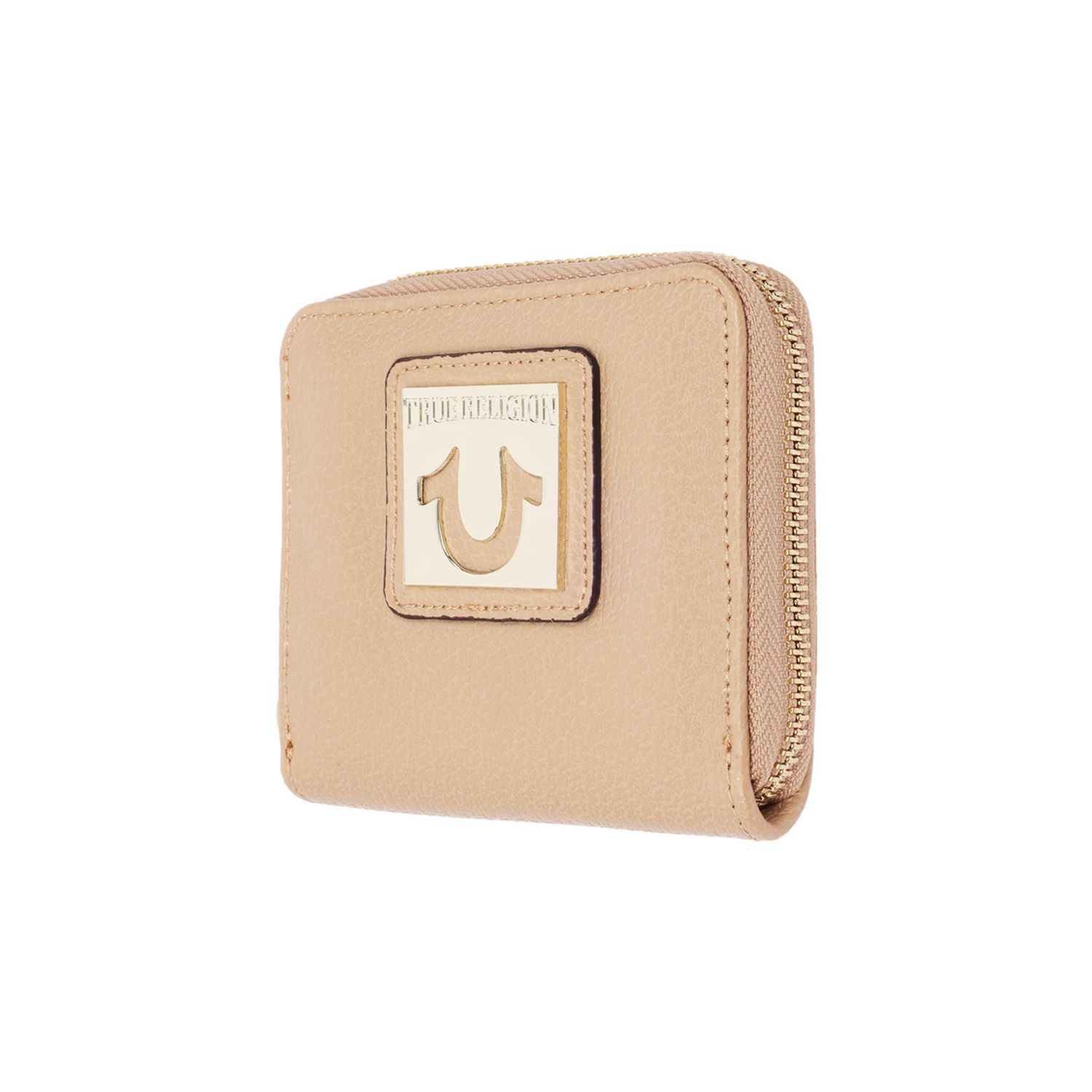 Horseshoe Plaque Mini Zip-Around Wallet