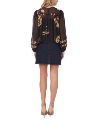 Women's Long-Sleeve Crew Neck Top