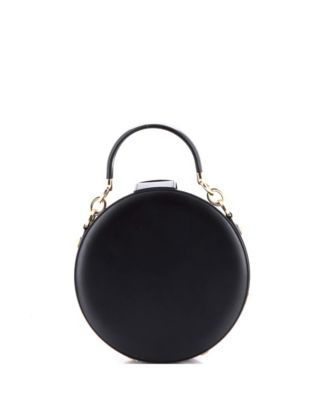 Mini Studio Round Bag Leather