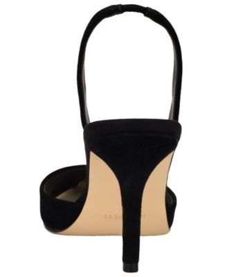 Women's Paytie Suede Slingback Stiletto Pumps