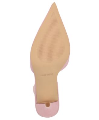 Women's Paytie Suede Slingback Stiletto Pumps