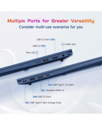 17.3" IPS FHD-Laptop Intel 6 Cores i3-1215U 32GB RAM 512GB SSD 4.4GHz