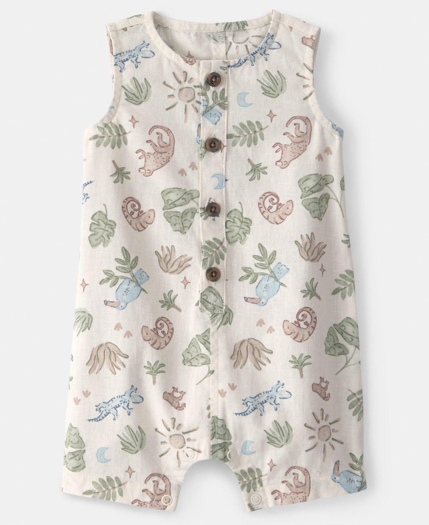 Комбинезон Carter's Desert Sleeveless Romper для мальчиков-малышей, цвет: Кремовый — фото 1