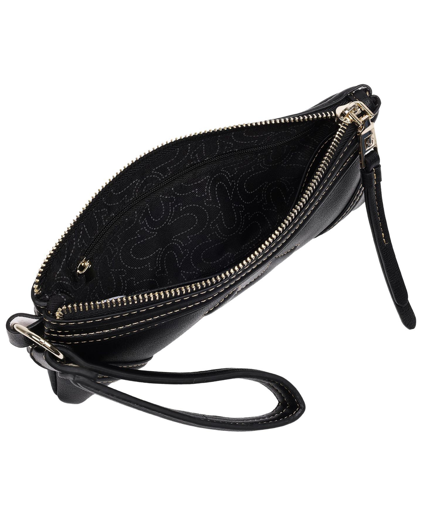 Женский кошелёк True Religion Bombe Horseshoe Wristlet Wallet, цвет: Чёрный — фото 5