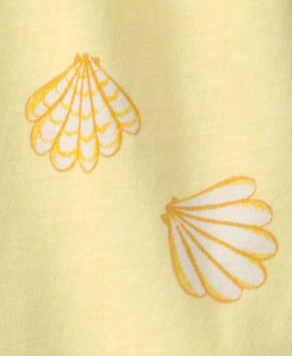 Baby Girls' Shell Top and Shorts, 2-Piece Set