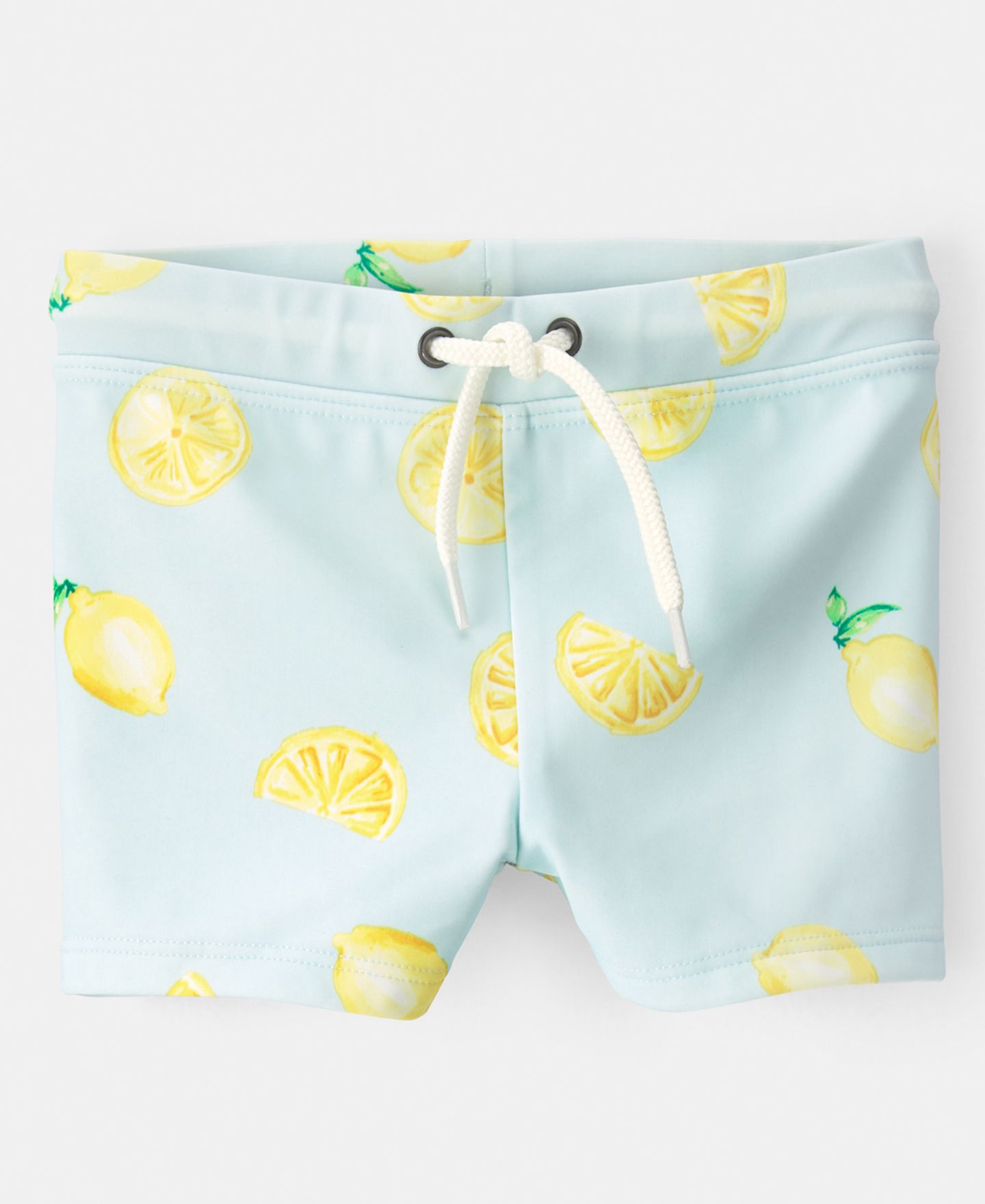 Комплекты Carter's Lemon Rashguard and Swim bottoms, 2-Piece Set для мальчиков-малышей, цвет: Жёлтый / Синий — фото 3