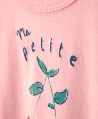 Girls' Toddler 2T-5T Cherry Print Short-Sleeve Top