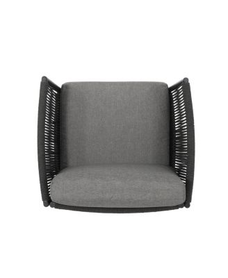 Outdoor Hanford Club Chair Dazzling Textures Exquisite Design Premium Patio Seating for Garden Backyard