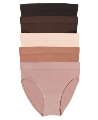 Women's Body Smooth High Cut Seamless Brief 5-Pack