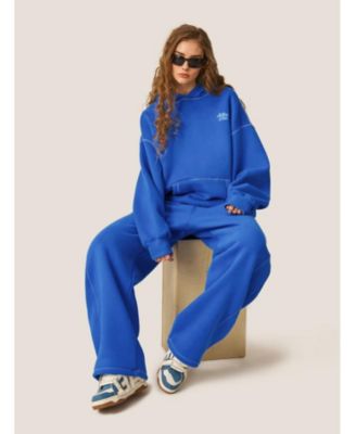 Women's Cloud Essential Fleece Pullover Hoodie Super Baggy Set